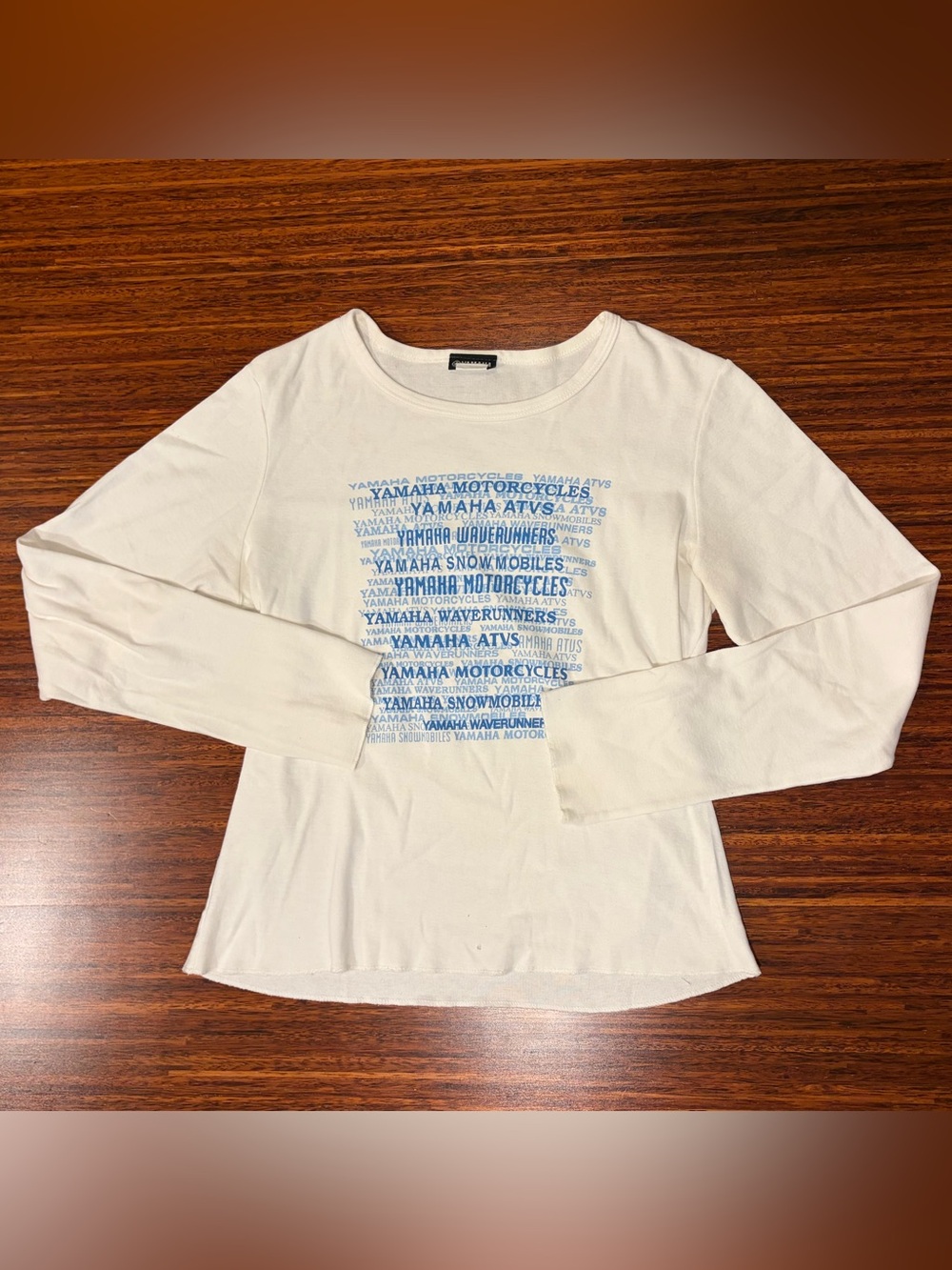 Vintage 90s Y2K Yamaha Long Sleeve Graphic T-Shirt - Size L Made in USA